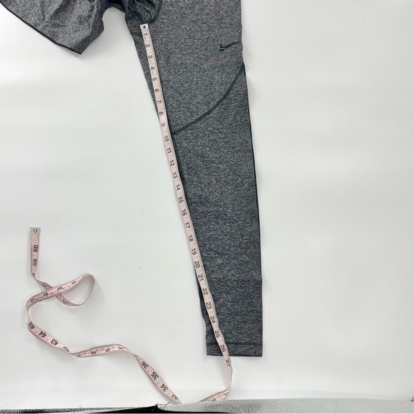 Nike Pro Hypercool Grey and Black Space dyed Neutral mesh tights leggings - Picture 7 of 13